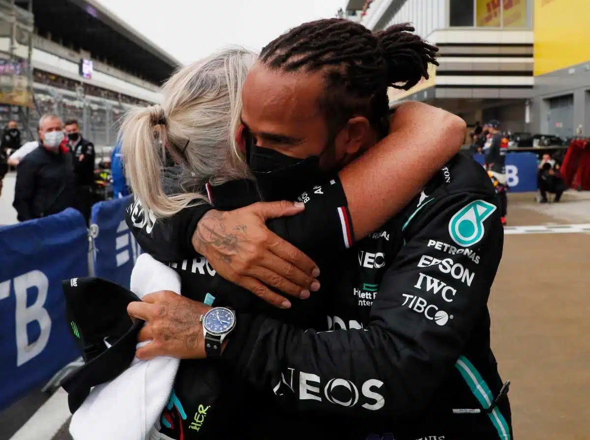 la femme de Lewis Hamilton