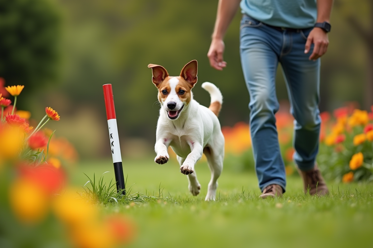 chien actif