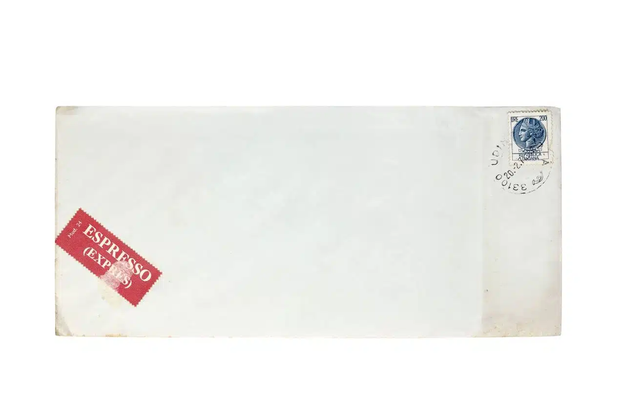 enveloppe transparente